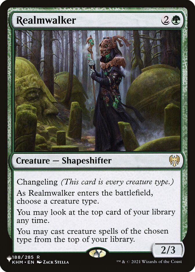 Realmwalker - The List Reprints (LIST)