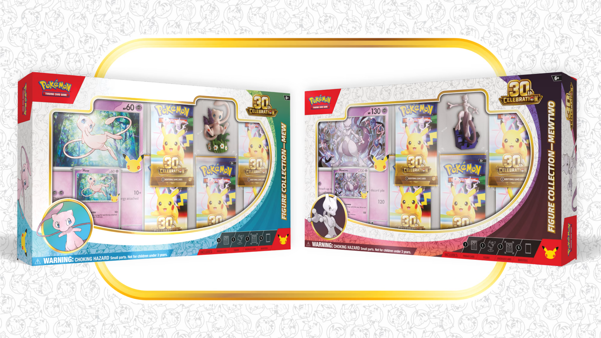 Pokémon TCG 30th Celebration Figure Collections