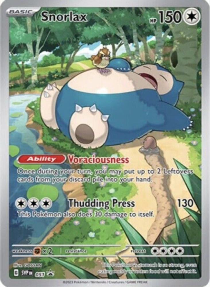 Snorlax - 051 - Scarlet & Violet Promo Cards (SVP)