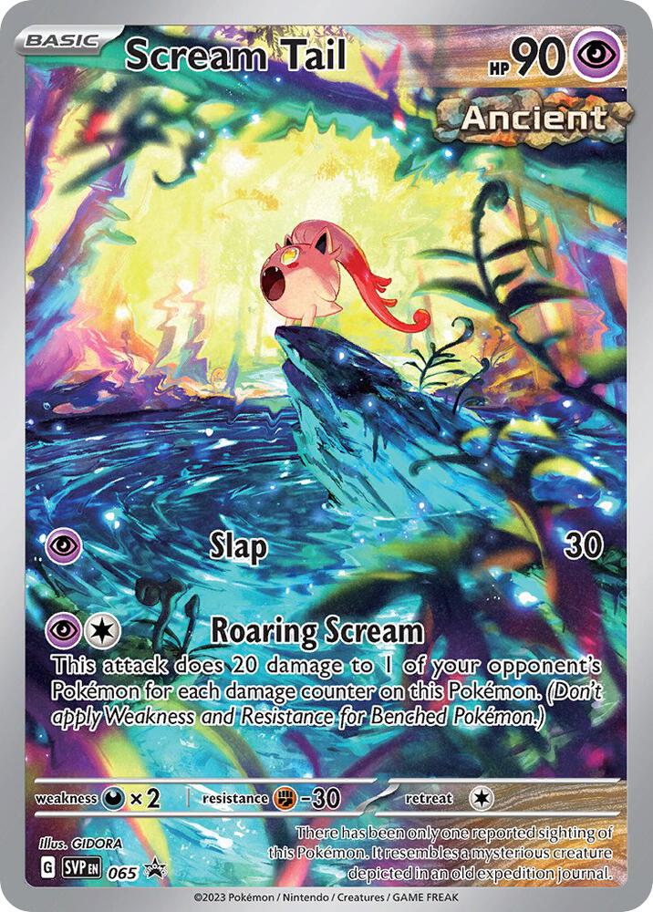 Scream Tail - 065 - Scarlet & Violet Promo Cards (SVP)