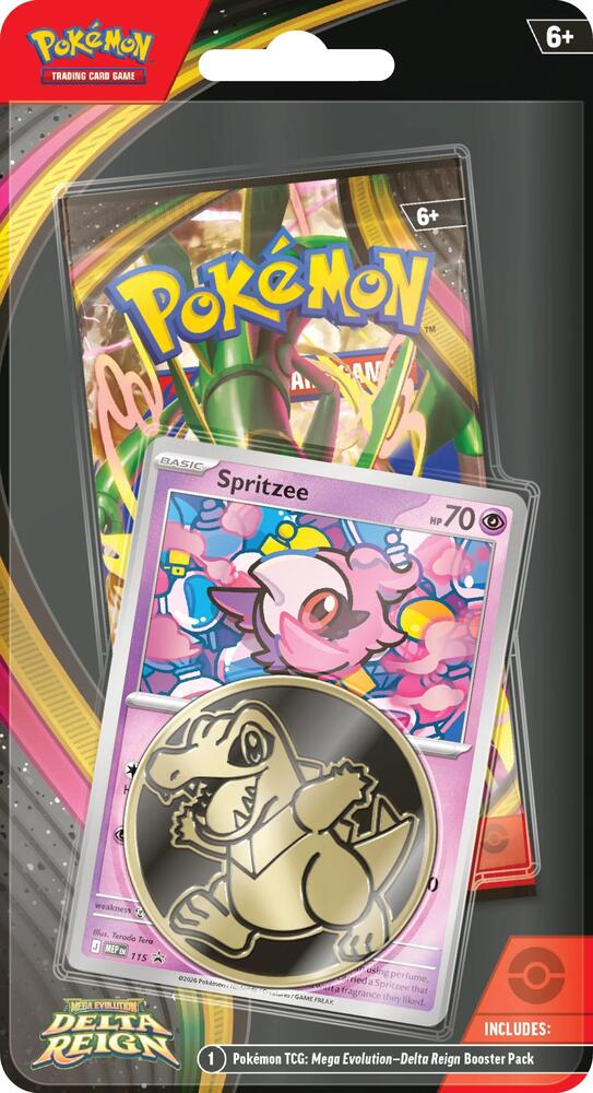 Pokémon Delta Reign Checklane Blister - Spritzee