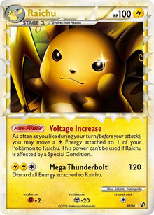 Raichu Prime 83/90 - Undaunted