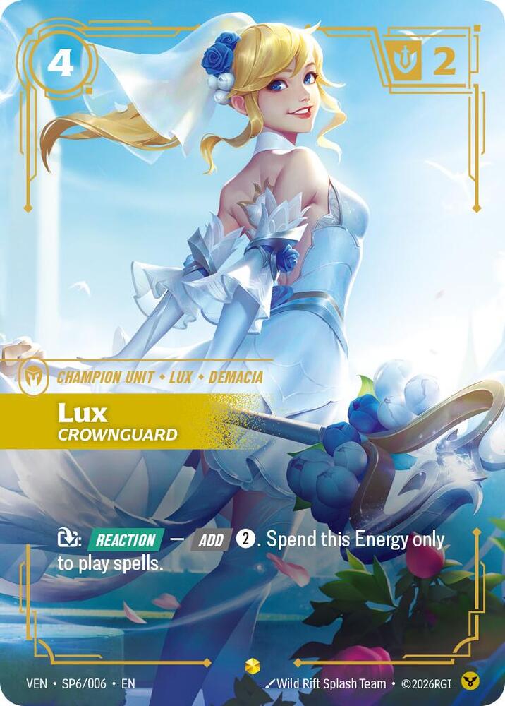 Lux, Crownguard - SP6/006 - Vendetta (VEN)