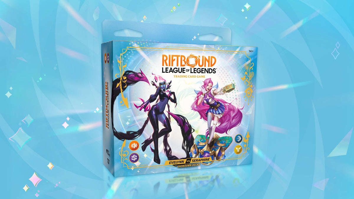 Riftbound Radiance Showdown Decks Evelynn vs Seraphine English sealed box