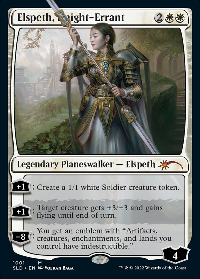 Elspeth, Knight-Errant - Secret Lair Drop Series (SLD) - FOIL