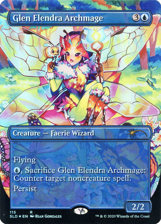 Glen Elendra Archmage (115) - Secret Lair Drop Series (SLD) - FOIL