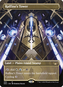 Raffine's Tower (Borderless) - Streets of New Capenna (SNC) - FOIL