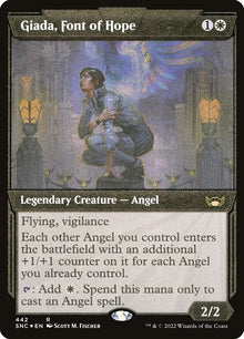 Giada, Font of Hope (Showcase) (Foil Etched) - Streets of New Capenna (SNC)