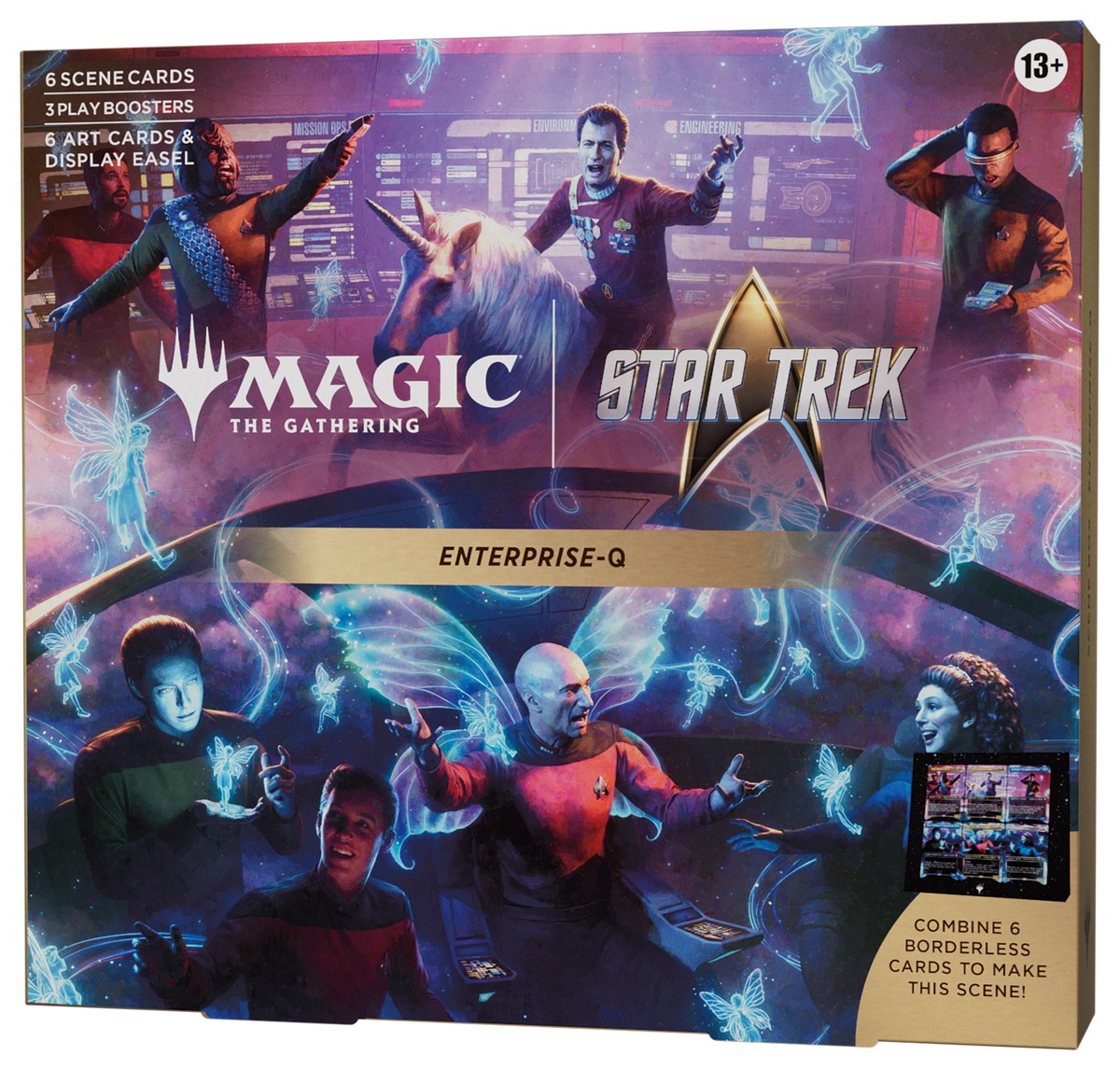 Magic: The Gathering Star Trek Enterprise-Q Scene Box