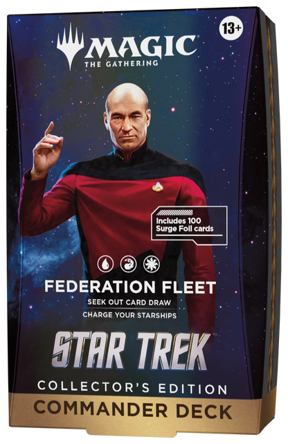 Magic: The Gathering Star Trek Federation Fleet Collector Edition Commander Deck