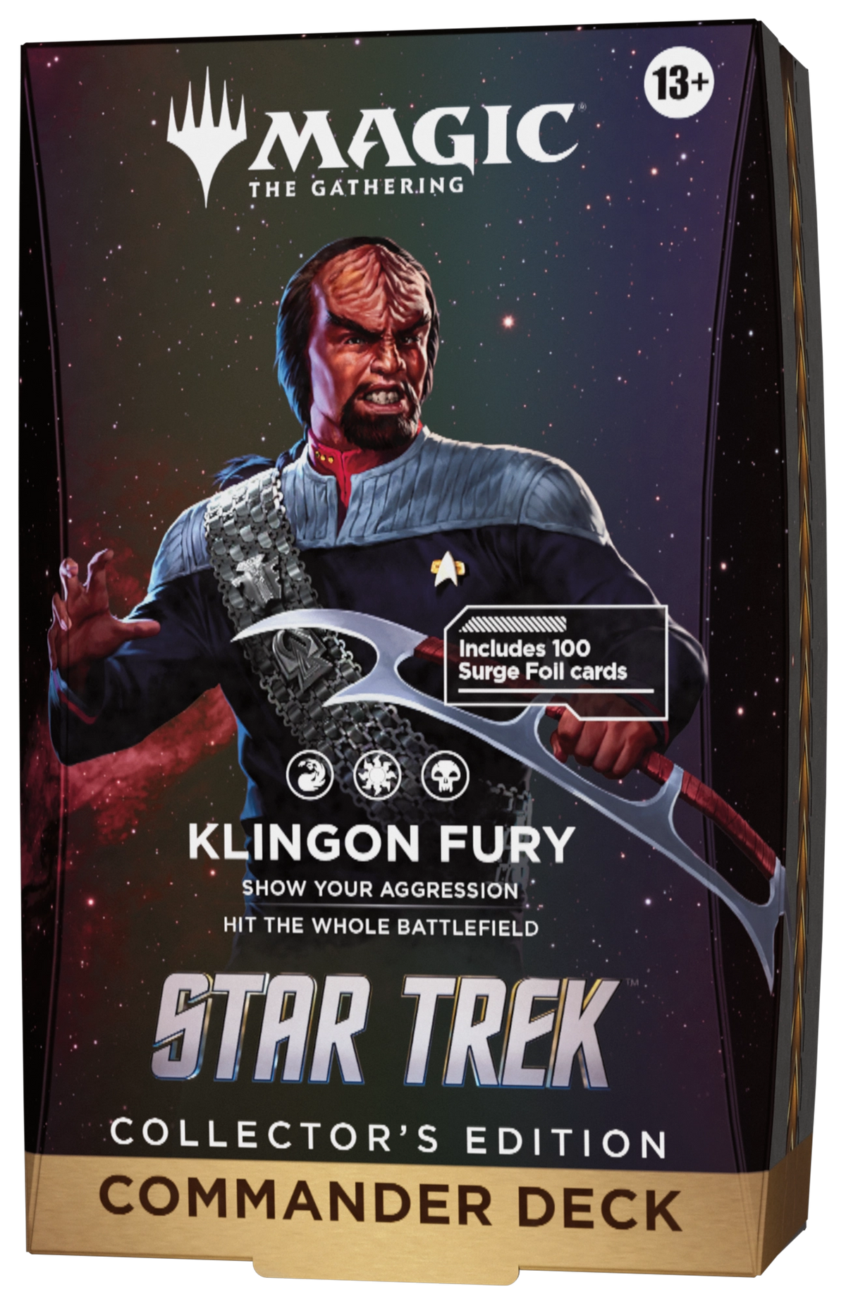 Magic: The Gathering Star Trek Klingon Fury Collector Edition Commander Deck