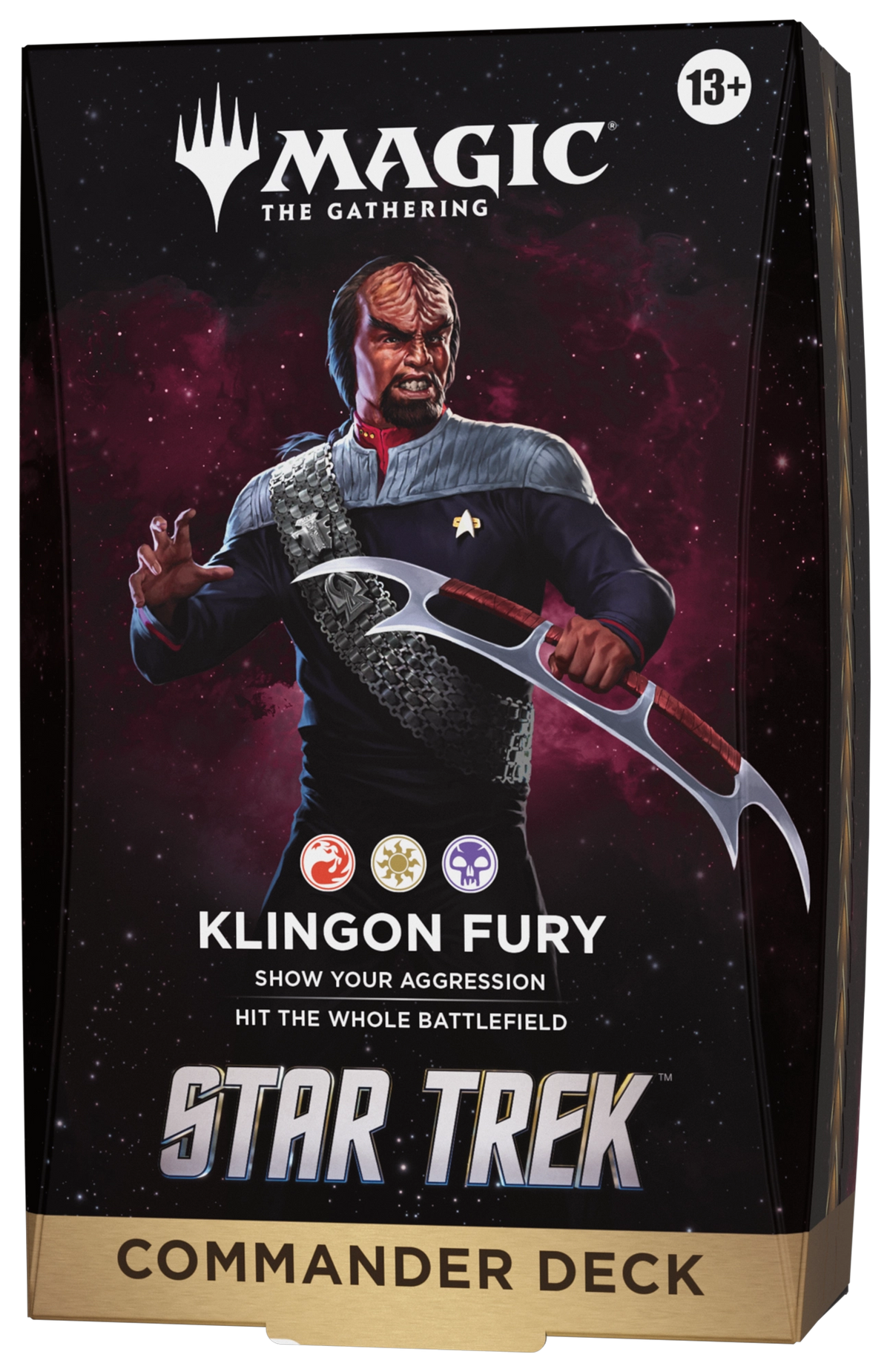 Magic: The Gathering Star Trek Klingon Fury Commander Deck