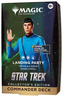 Magic: The Gathering Star Trek Landing Party Collector Edition Commander Deck