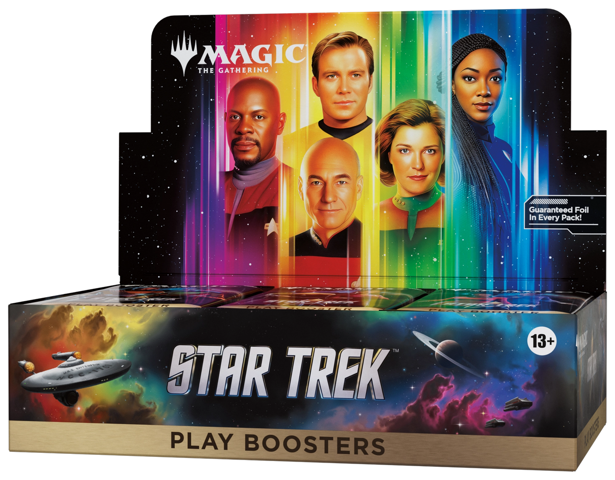 Magic: The Gathering Star Trek Play Booster Display
