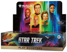 Magic: The Gathering Star Trek Play Booster Display