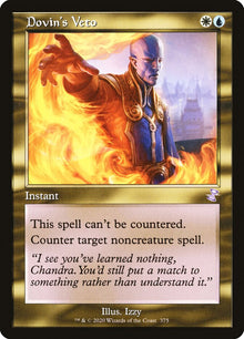 Dovin's Veto - Time Spiral: Remastered (TSR) - FOIL