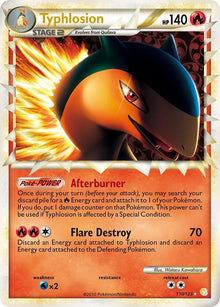 Typhlosion Prime 110/123 - HeartGold SoulSilver