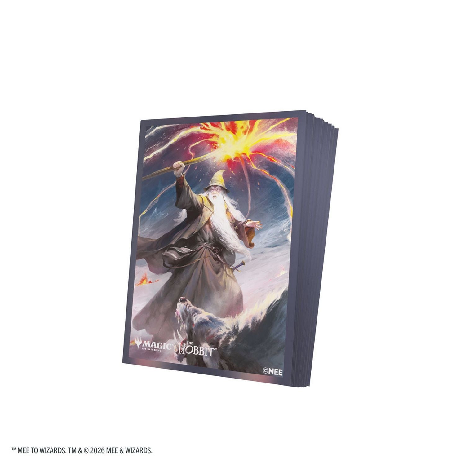 GameGenic MTG Premium Art Sleeves - The Hobbit - Gandalf, Shadow's Foe