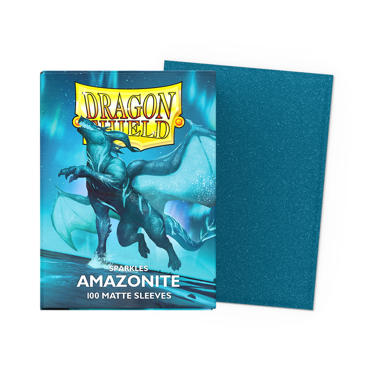 Matte Amazonite Dragon Shield sleeves