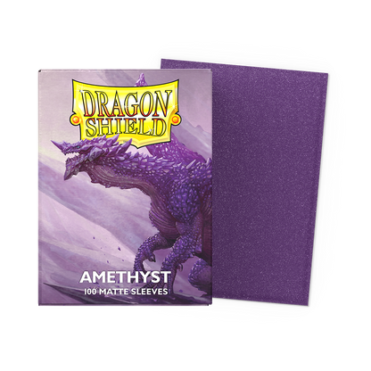 Matte Amethyst Dragon Shield sleeves