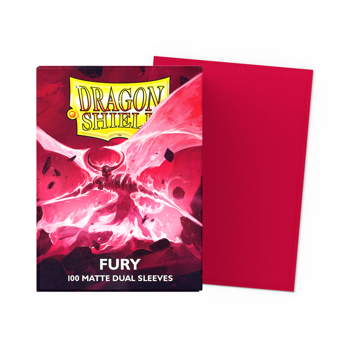 Matte Dual Fury Dragon Shield sleeves