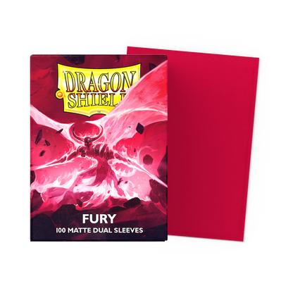 Matte Dual Fury Dragon Shield sleeves