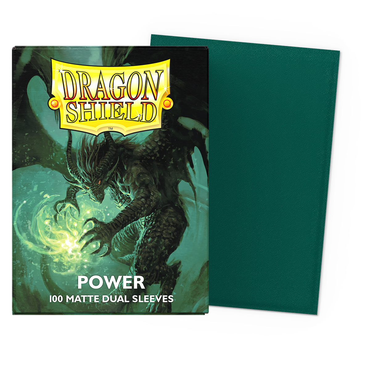 Matte Dual Power Dragon Shield sleeves
