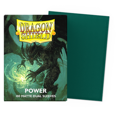 Matte Dual Power Dragon Shield sleeves