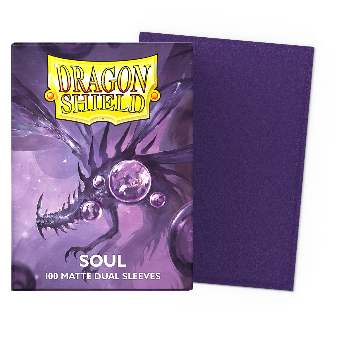 Matte Dual Soul Dragon Shield sleeves