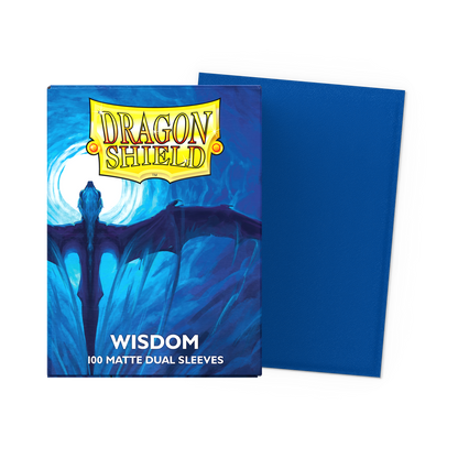 Matte Dual Wisdom Dragon Shield sleeves