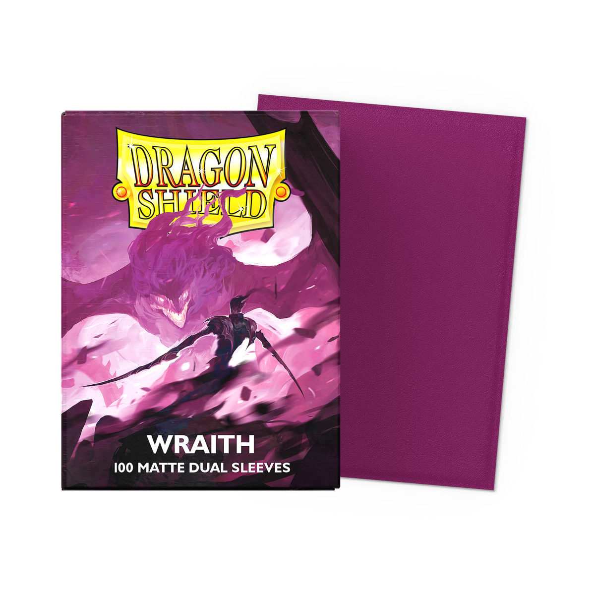 Matte Dual Wraith Dragon Shield sleeves