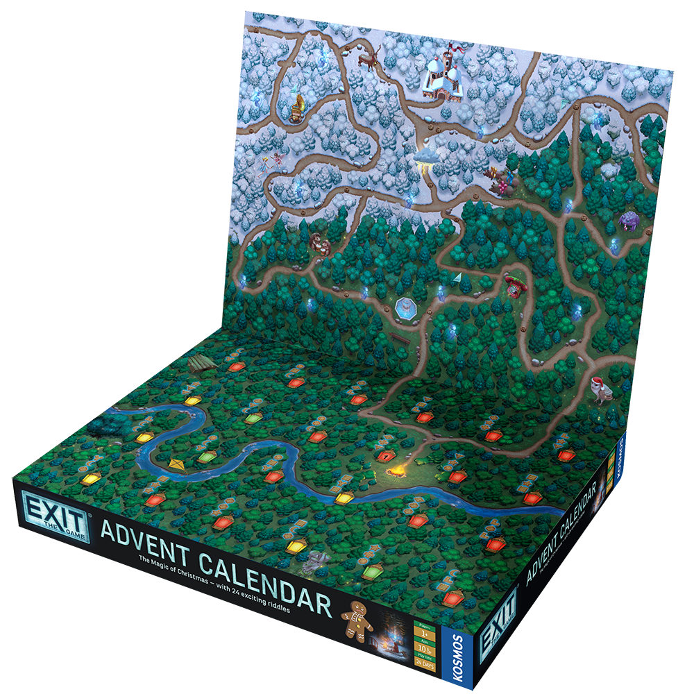 EXIT: The Game Advent Calendar - The Magic of Christmas opened box