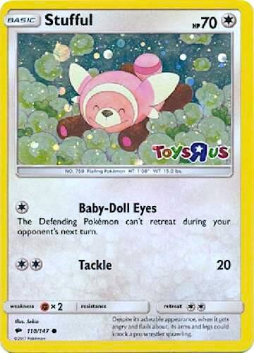 Stufful - 110/147 (Toys R Us) (sealed in wrapper)