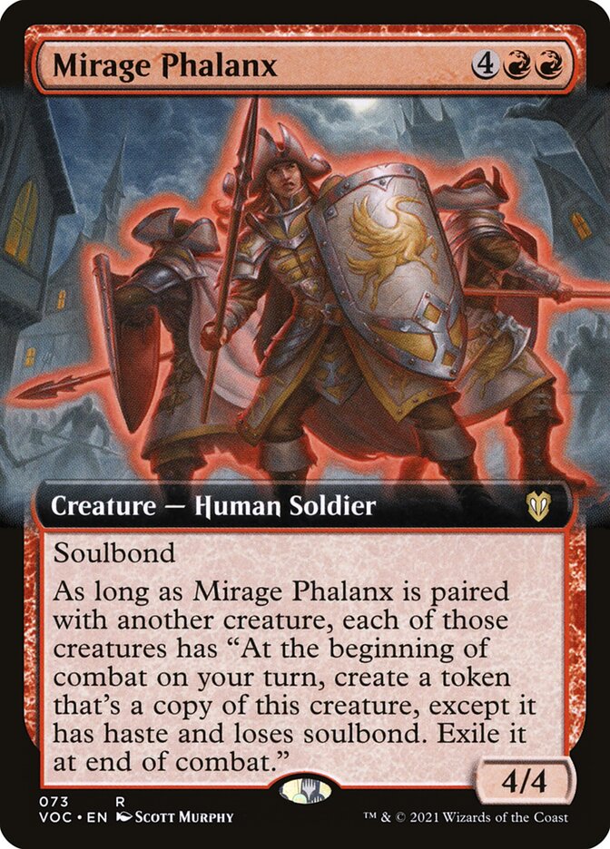 Mirage Phalanx (Extended Art) - Commander: Innistrad: Crimson Vow (VOC)