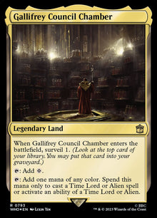 Gallifrey Council Chamber (Surge Foil) - Universes Beyond: Doctor Who (WHO)