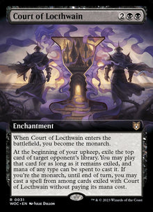 Court of Locthwain (Extended Art) - Commander: Wilds of Eldraine (WOC)
